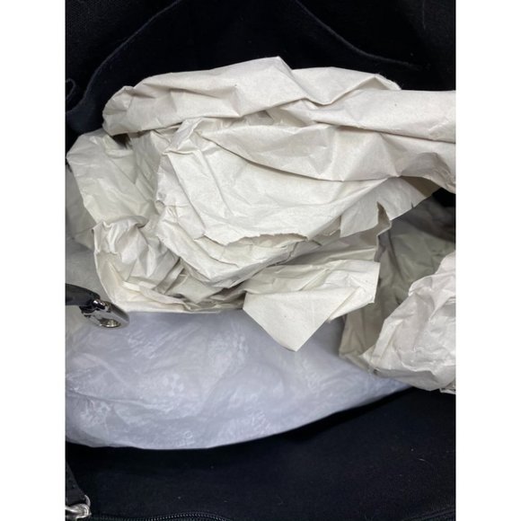 Vince Camuto Large Gold Black Tote Bag - Picture 12 of 13